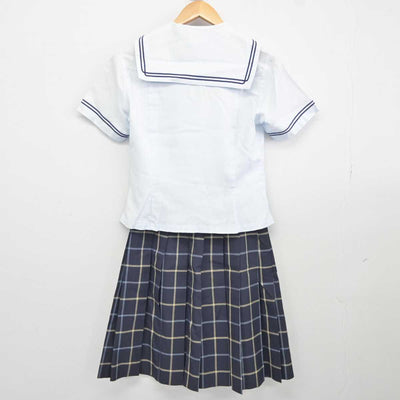 【中古】長野県 上田西高等学校 女子制服 2点 (セーラー服・スカート) sf040482