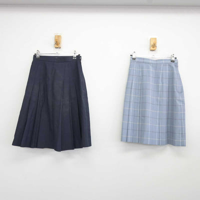 【中古】京都府 京都橘高等学校 女子制服 2点 (スカート・スカート) sf040484