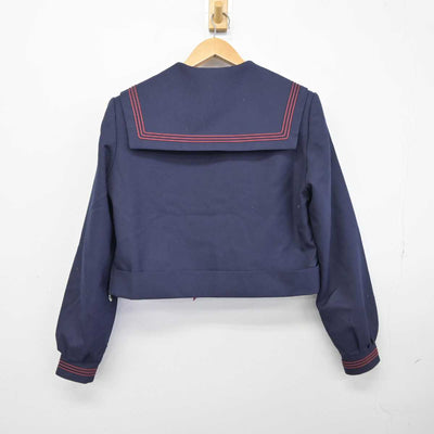 【中古】福岡県 足立中学校 女子制服 3点 (セーラー服・ジャンパースカート) sf040496