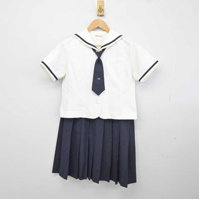 【中古】東京都 東京家政大学附属女子高等学校 女子制服 4点 (セーラー服・スカート) sf040514