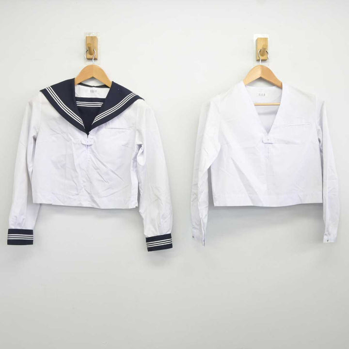 中古】大阪府 金蘭会高等学校 女子制服 2点 (セーラー服