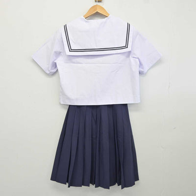 【中古】広島県 尾道市立日比崎中学校 女子制服 2点 (セーラー服・スカート) sf040572