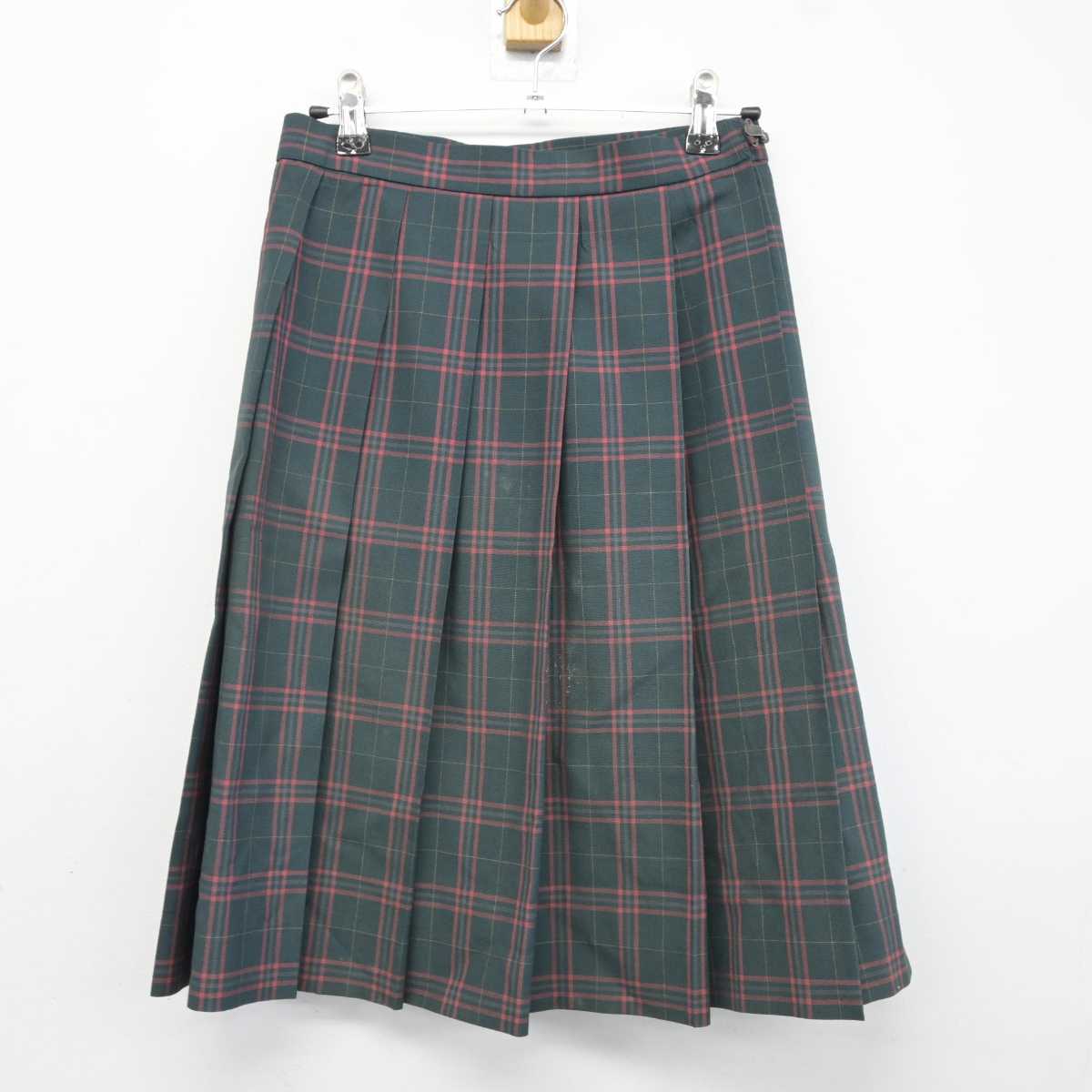 【中古】大阪府 大阪桐蔭中学校高等学校 女子制服 2点 (ベスト・スカート) sf040576