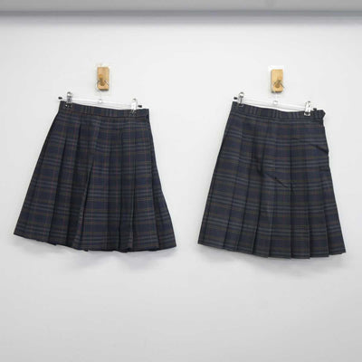 【中古】大阪府 交野市立第三中学校 女子制服 3点 (ブレザー・スカート・スカート) sf040577