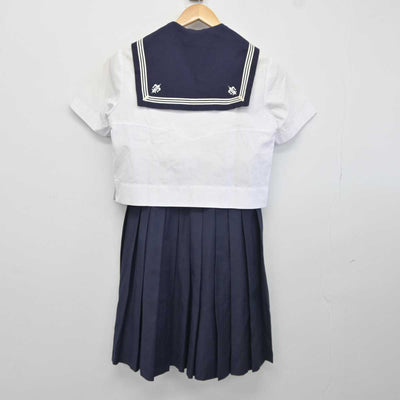 【中古】神奈川県 湘南白百合学園高等学校 女子制服 3点 (セーラー服・スカート) sf040581