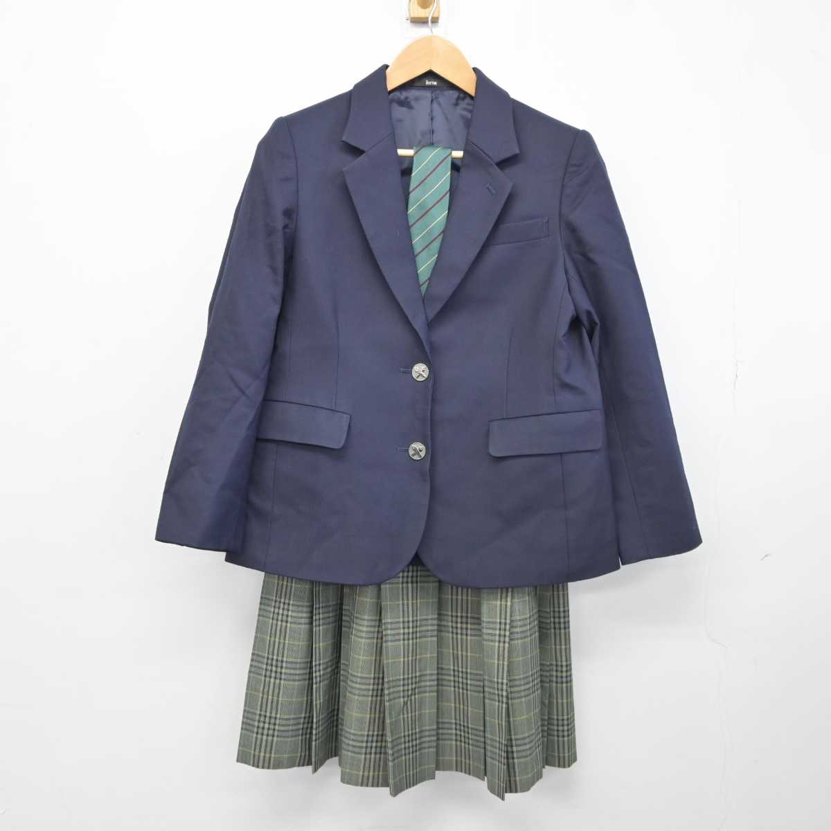 中古】神奈川県 慶應義塾湘南藤沢中等部高等部 女子制服 4点 (ブレザー・スカート) sf040583 | 中古制服通販パレイド