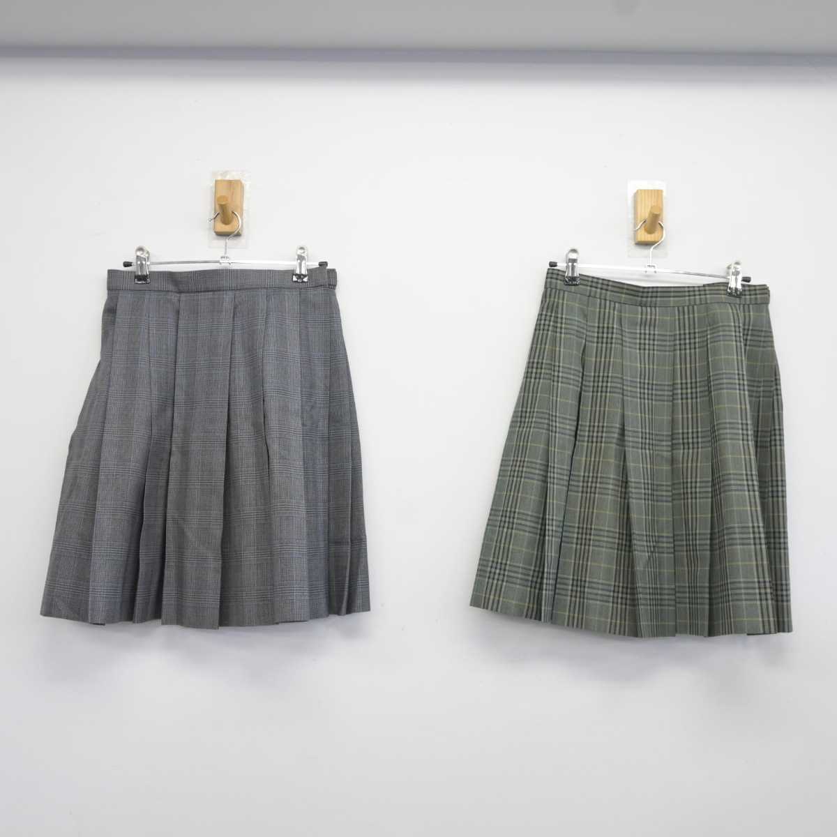 【中古】神奈川県 慶應義塾湘南藤沢中等部高等部 女子制服 4点 (ブレザー・スカート) sf040583