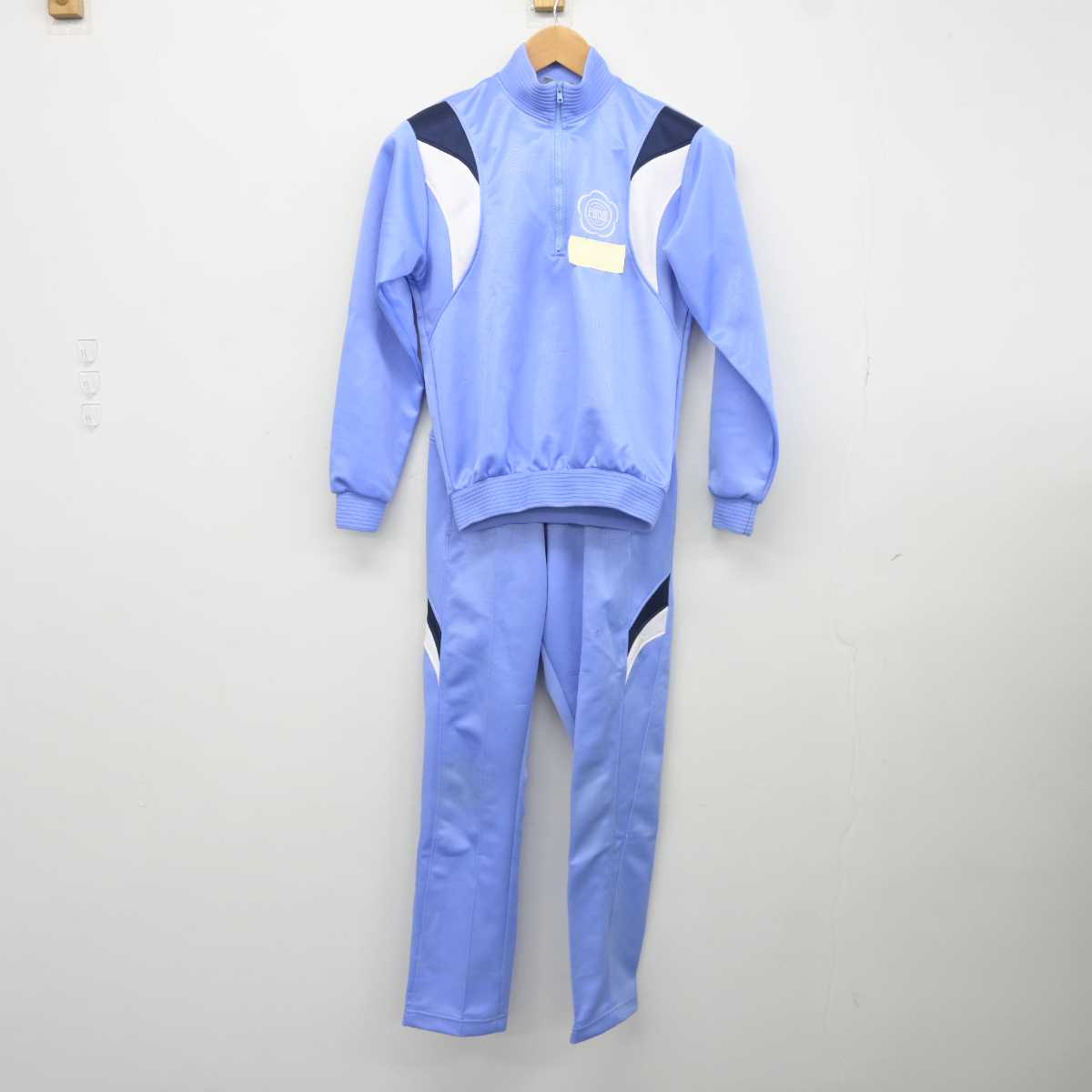 【中古】埼玉県 所沢市立上山口中学校 女子制服 2点 (ジャージ 上・ジャージ 下) sf040599