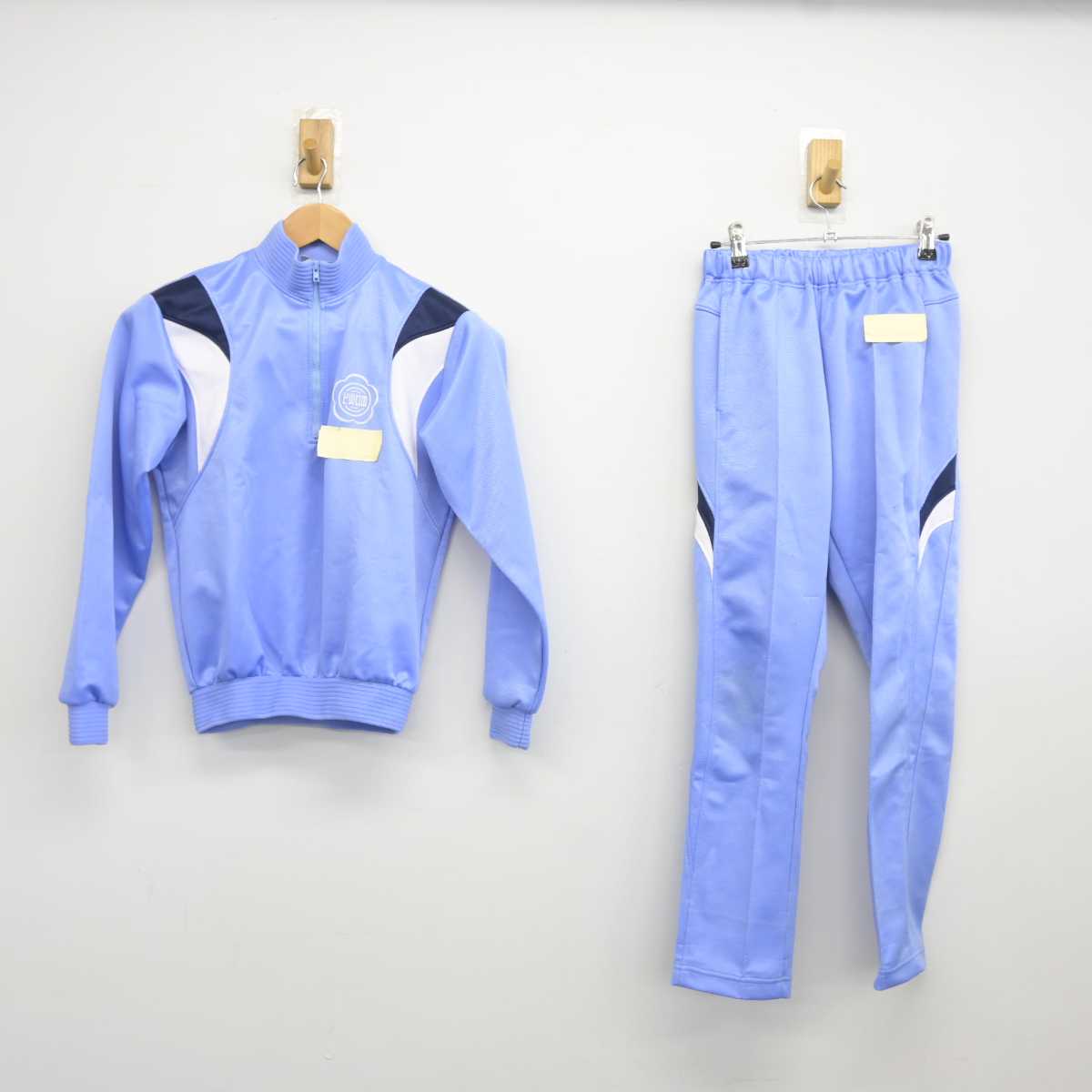 【中古】埼玉県 所沢市立上山口中学校 女子制服 2点 (ジャージ 上・ジャージ 下) sf040599