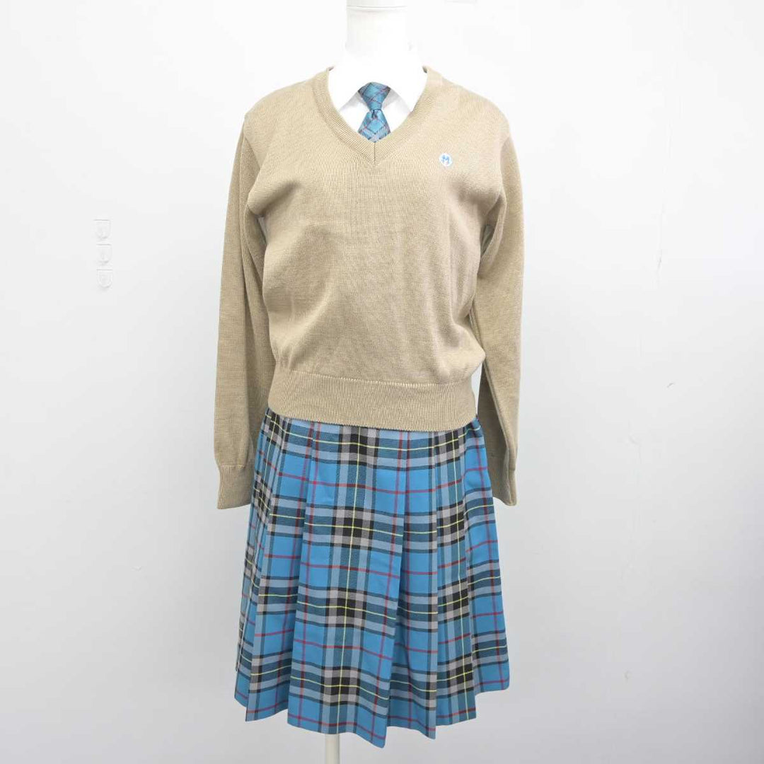 中古】熊本県 熊本マリスト学園高等学校 女子制服 5点 (ブレザー・ニット・シャツ・スカート) sf040614 | 中古制服通販パレイド