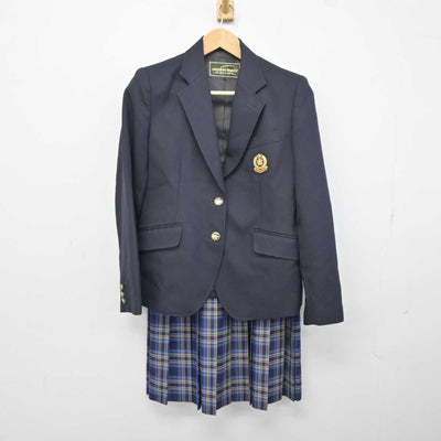 【中古】埼玉県 西武台高等学校 女子制服 2点 (ブレザー・スカート) sf040623