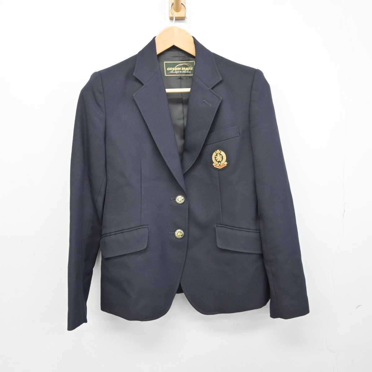 【中古】埼玉県 西武台高等学校 女子制服 2点 (ブレザー・スカート) sf040623