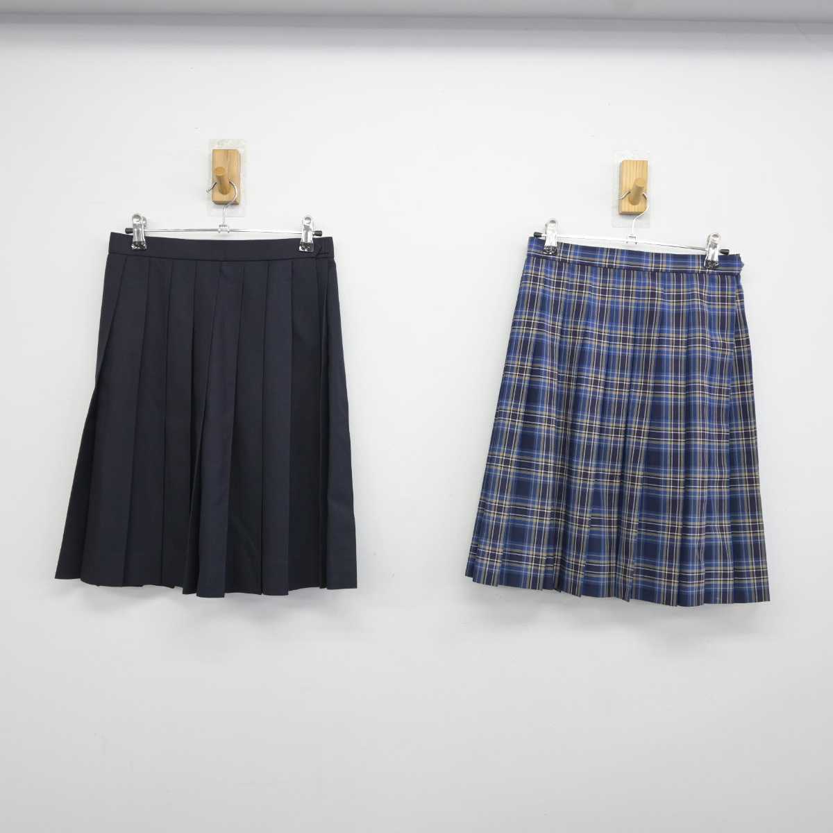 【中古】埼玉県 西武台高等学校 女子制服 2点 (スカート) sf040624