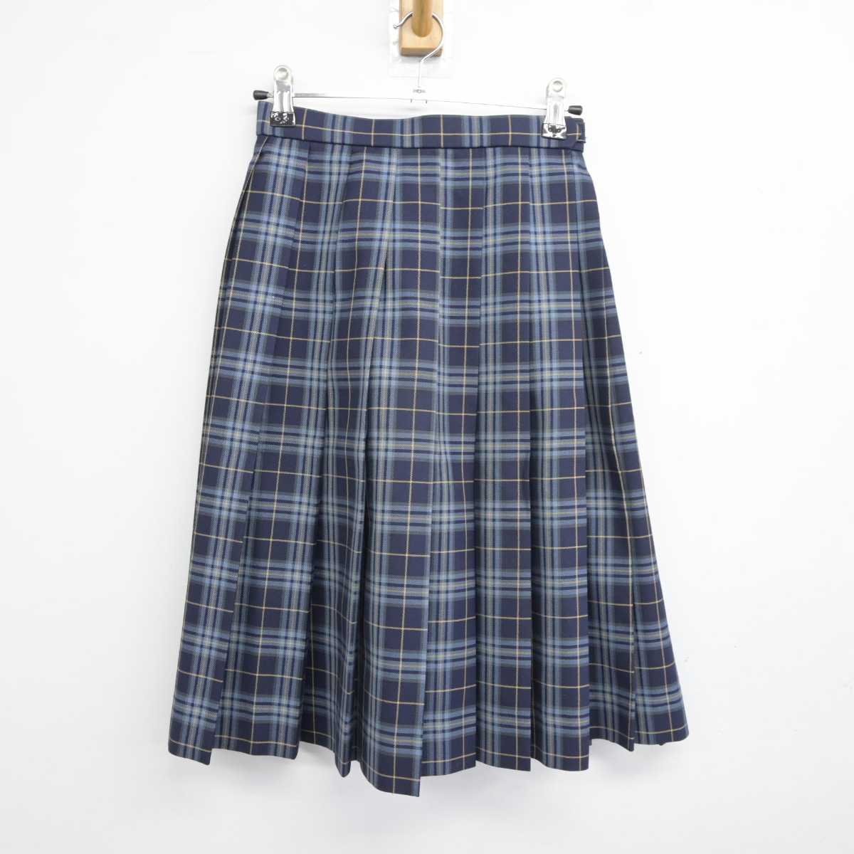 【中古】兵庫県 須磨学園高等学校 女子制服 2点 (シャツ・スカート) sf040627