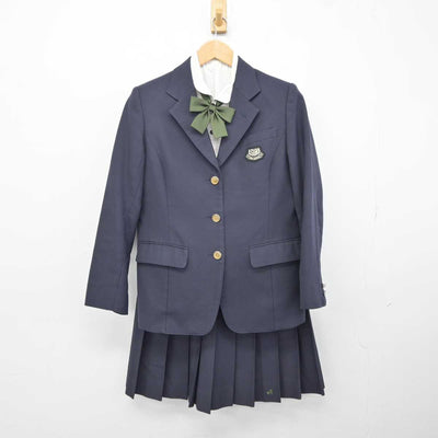 【中古】福井県 足羽高等学校 女子制服 4点 (ブレザー・シャツ・スカート) sf040647