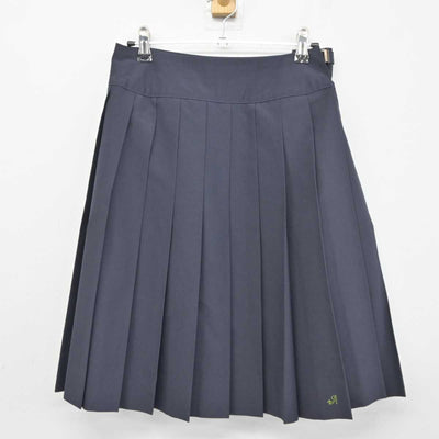 【中古】福井県 足羽高等学校 女子制服 3点 (シャツ・ニットベスト・スカート) sf040649