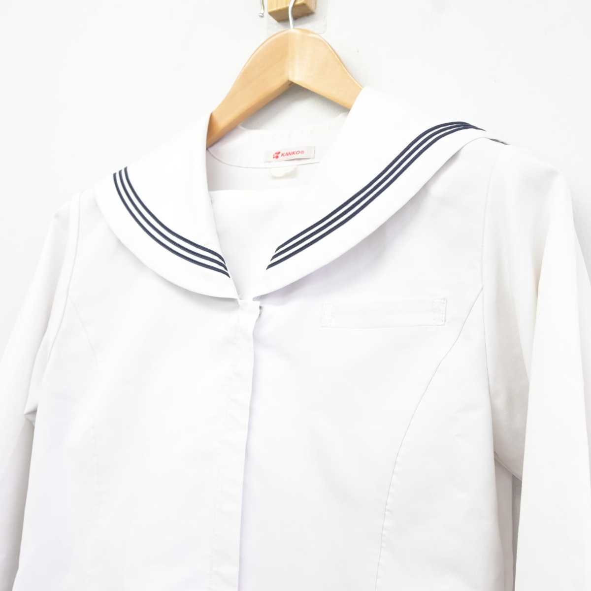 【中古】福井県 北陸高等学校 女子制服 1点 (セーラー服) sf040650