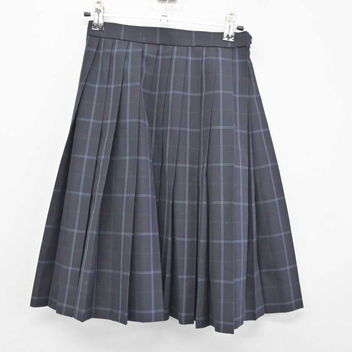 【中古】愛知県 西陵高等学校 女子制服 2点 (シャツ・スカート) sf040653