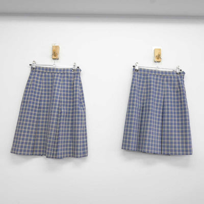 【中古】神奈川県 海西中学校 女子制服 3点 (ブレザー・スカート・スカート) sf040659