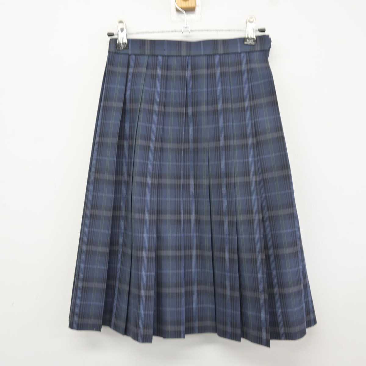 【中古】北海道 北海高等学校 女子制服 2点 (ニット・スカート) sf040668