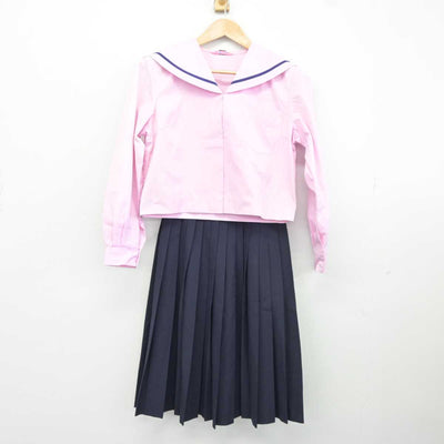 【中古】和歌山県 星林高等学校 女子制服 3点 (セーラー服・セーラー服・スカート) sf040675