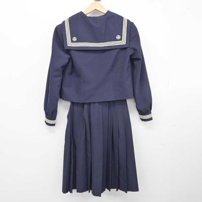 【中古】埼玉県 玉ノ岡中学校 女子制服 3点 (セーラー服・スカート) sf040683