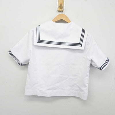 【中古】徳島県 加茂名中学校 女子制服 2点 (セーラー服・スカート) sf040694