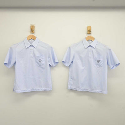 【中古】北海道 北海道倶知安高等学校 女子制服 3点 (ニットベスト・シャツ) sf040700