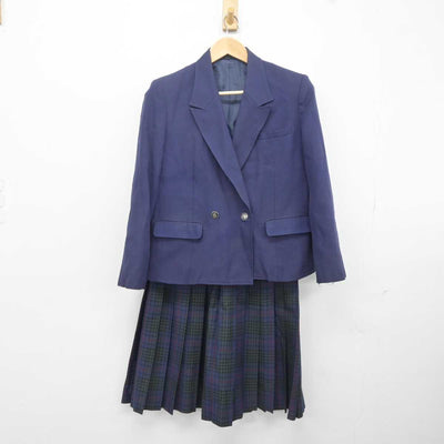 【中古】宮城県 鶯沢工業高等学校 女子制服 2点 (ブレザー・スカート) sf040724