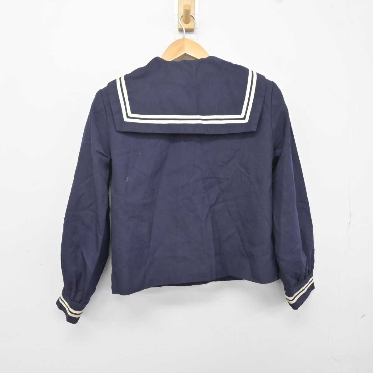 【中古】宮城県 鶯沢中学校 女子制服 2点 (セーラー服・スカート) sf040725