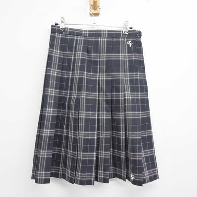 【中古】秋田県 秋田北鷹高等学校 女子制服 3点 (ブレザー・シャツ・スカート) sf040737