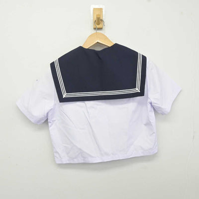 【中古】秋田県 森吉中学校 女子制服 2点 (セーラー服・スカート) sf040738