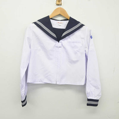 【中古】秋田県 森吉中学校 女子制服 1点 (セーラー服) sf040739