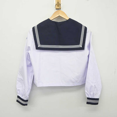 【中古】秋田県 森吉中学校 女子制服 1点 (セーラー服) sf040739