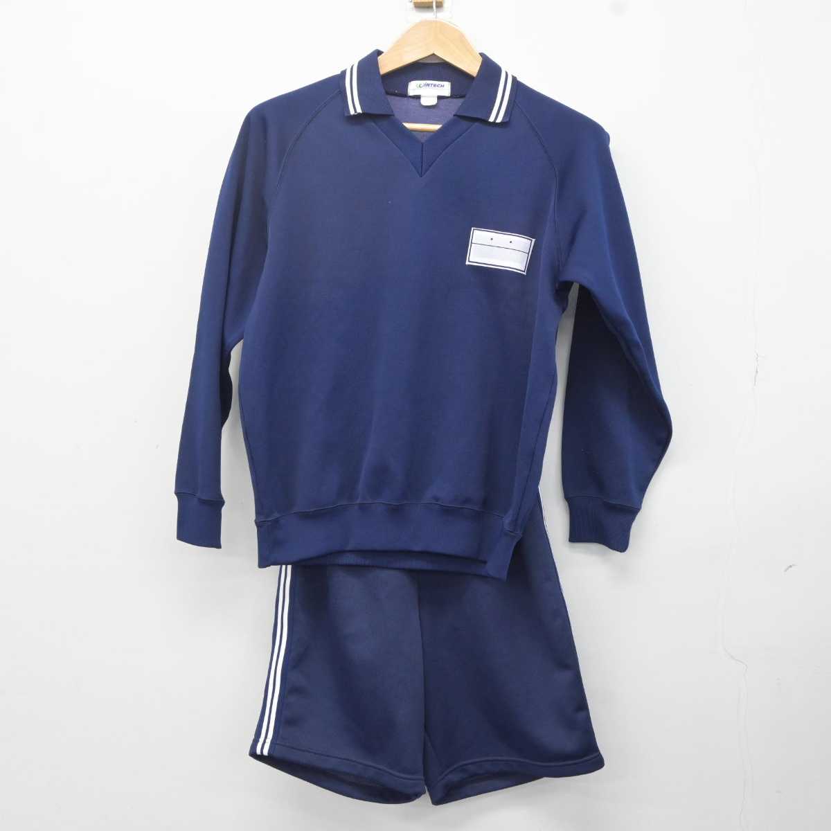 【中古】愛知県 葉栗中学校 女子制服 3点 (ジャージ 上・ジャージ 下・体操服 下) sf040744