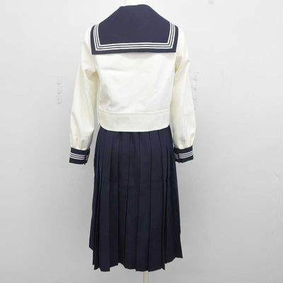 【中古】東京都 東京女学館中学校 女子制服 3点 (セーラー服・スカート) sf040766