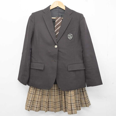 【中古】京都府 北嵯峨高等学校 女子制服 4点 (ブレザー・スカート) sf040773