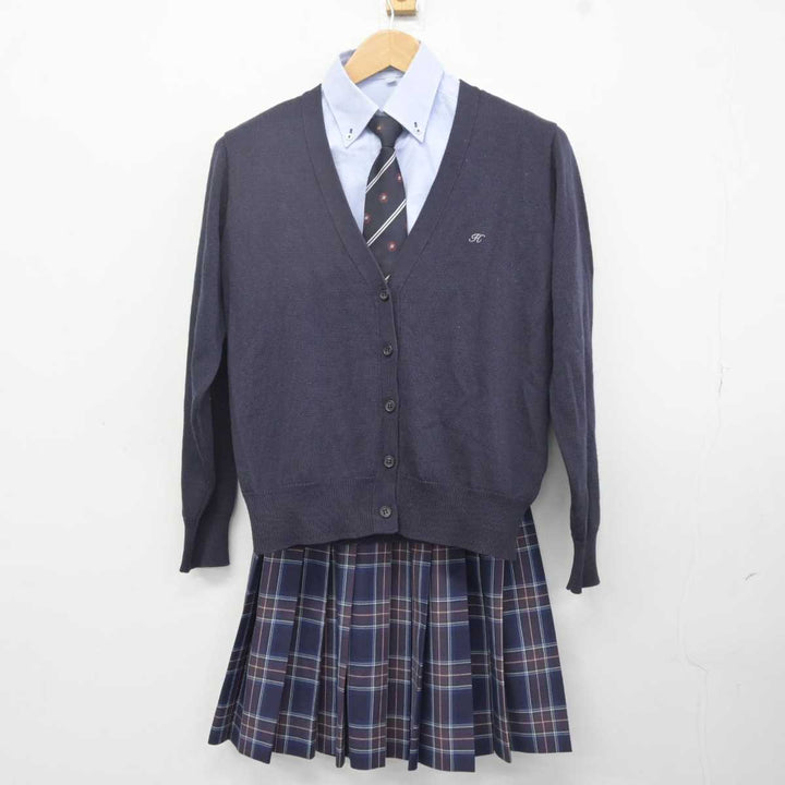 【中古】神奈川県 白鵬女子高等学校 女子制服 4点 (ブレザー・ニット・シャツ・スカート) sf040777 | 中古制服通販パレイド