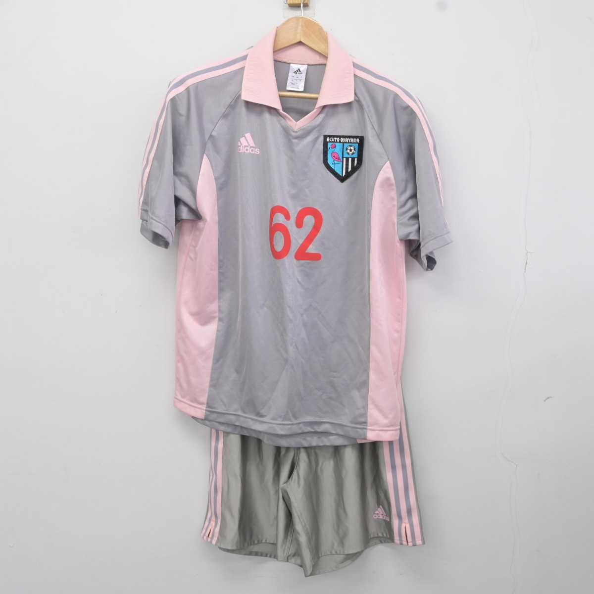 【中古】岡山県 サッカークラブ「アクート」ユニフォーム 男子制服 2点 (部活ユニフォーム 上・部活ユニフォーム 下) sf040786