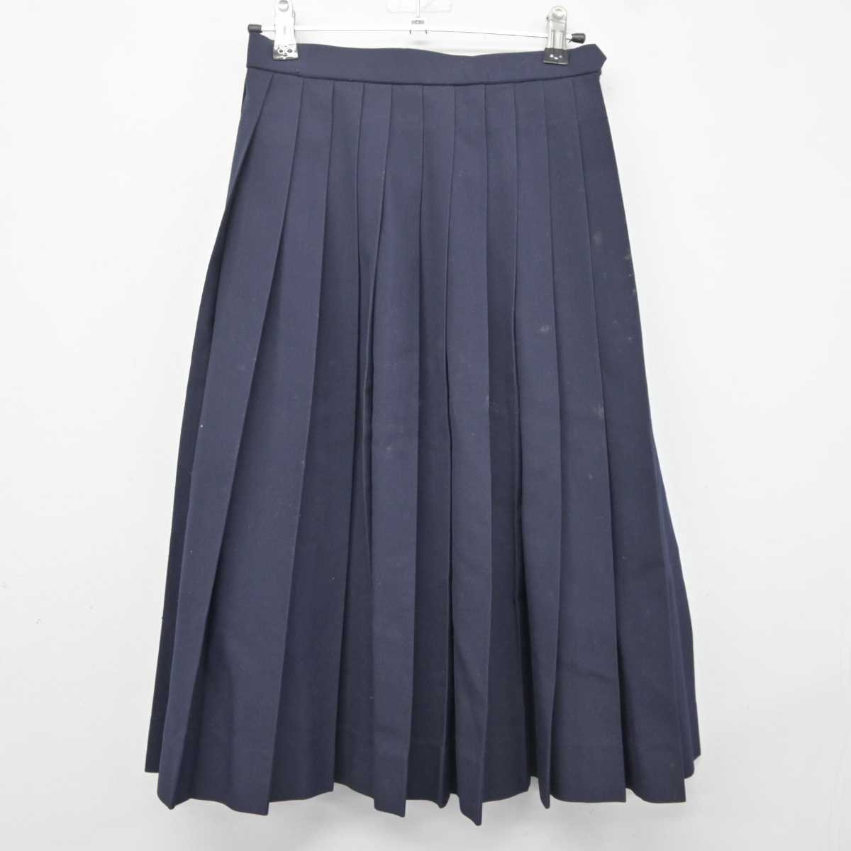 【中古】千葉県 旭中学校 女子制服 3点 (ブレザー・ベスト・スカート) sf040794