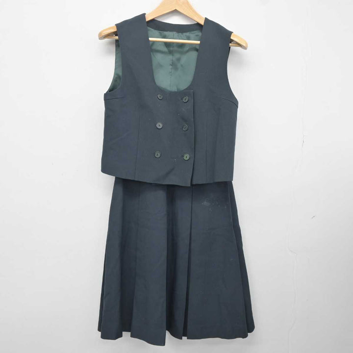 【中古】千葉県 千葉聖心高等学校 女子制服 4点 (ブレザー・ベスト・スカート) sf040796 | 中古制服通販パレイド