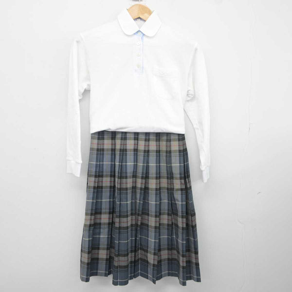 中古】秋田県 山王中学校 女子制服 3点 (シャツ・スカート) sf040802 | 中古制服通販パレイド