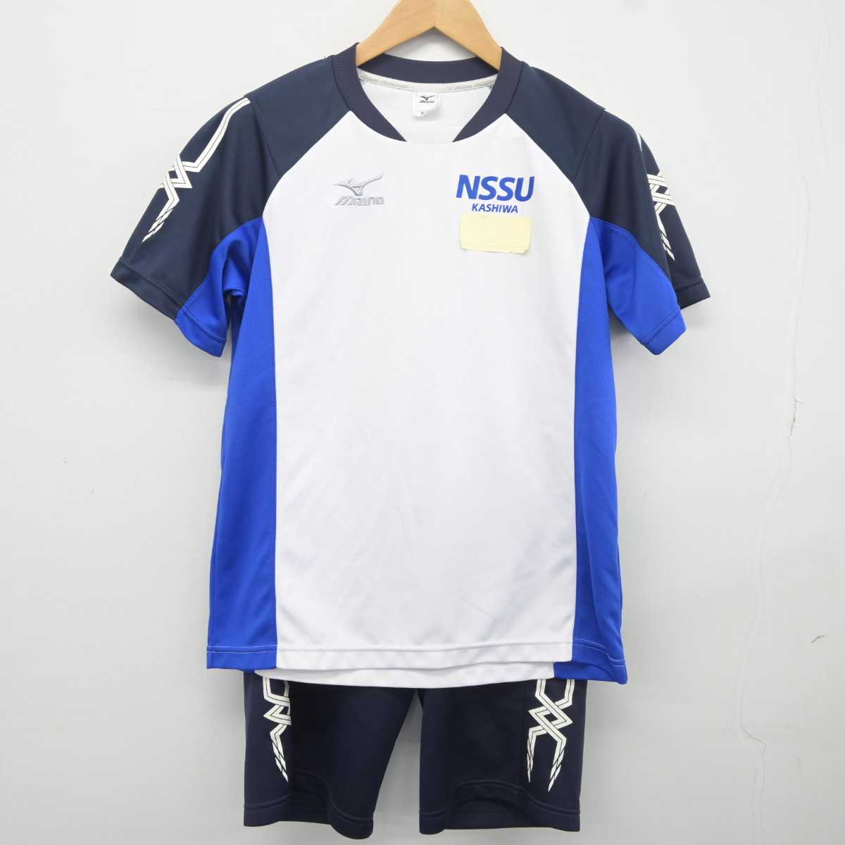 【中古】千葉県 日本体育大学柏高等学校 女子制服 2点 (体操服 上・体操服 下) sf040809