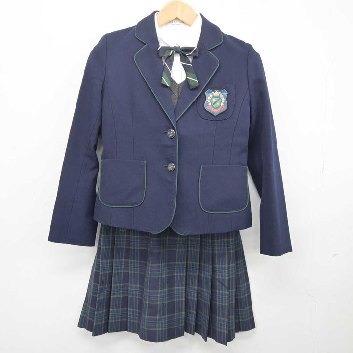 中古】東京都 國學院高等学校 女子制服 5点 (ブレザー・シャツ