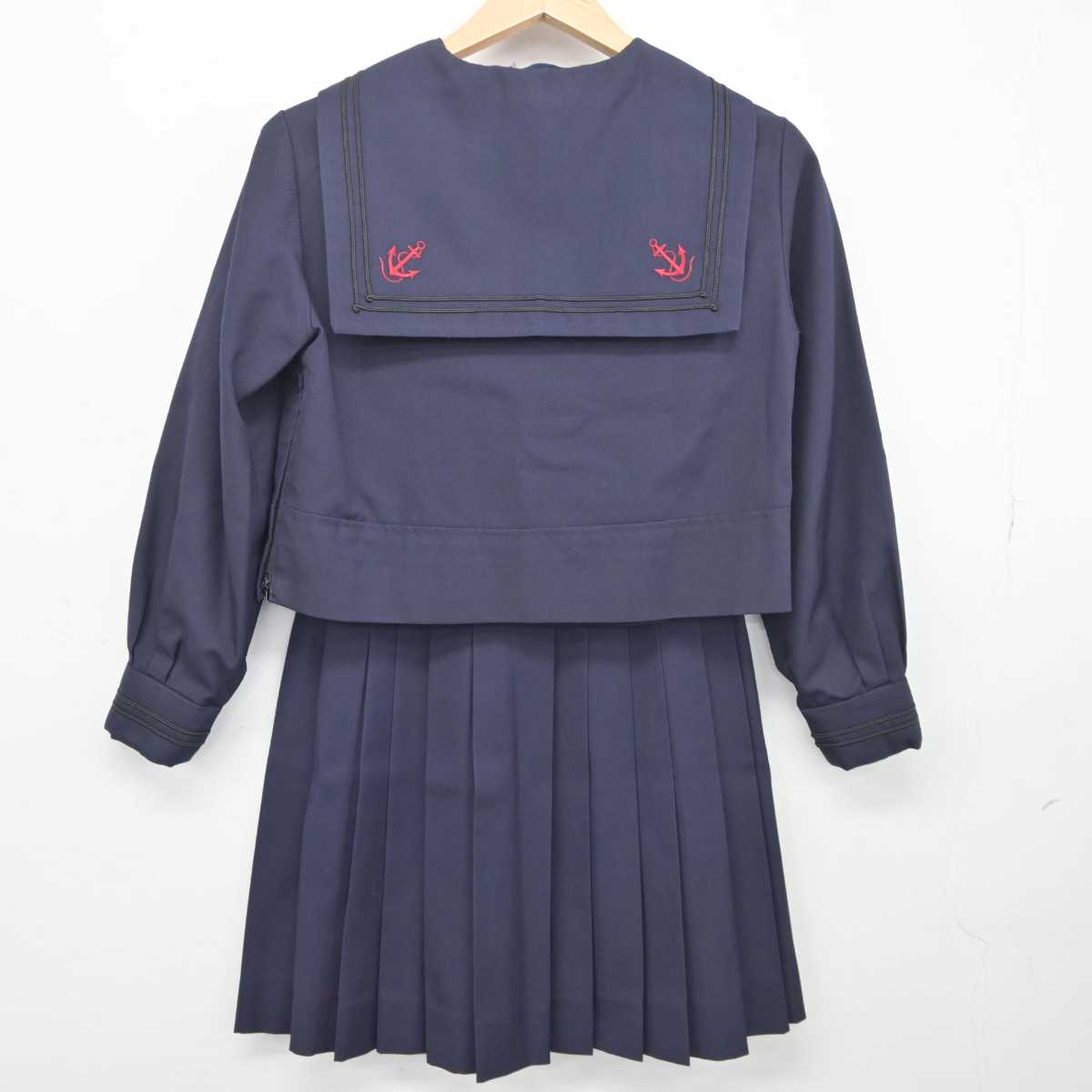 【中古】東京都 田園調布雙葉中学高等学校 女子制服 3点 (セーラー服・スカート・スカート) sf040821