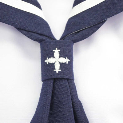 【中古】山形県 山形市立第十中学校 女子制服 4点 (セーラー服) sf040825