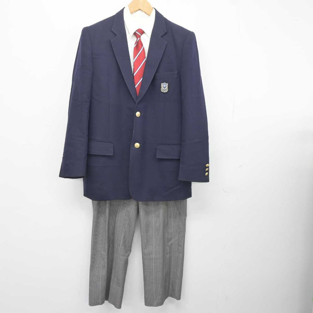 【中古】広島県 近畿大学附属広島高等学校 男子制服 4点 (ブレザー・シャツ・ズボン) sf040837 | 中古制服通販パレイド