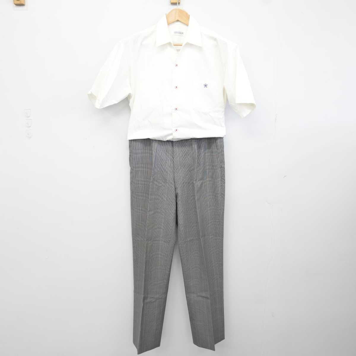 【中古】広島県 近畿大学附属広島高等学校 男子制服 3点 (シャツ・シャツ・ズボン) sf040841