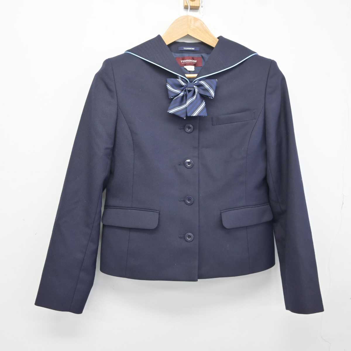 【中古】岐阜県 岐阜清流中学校 女子制服 3点 (ブレザー・スカート) sf040850