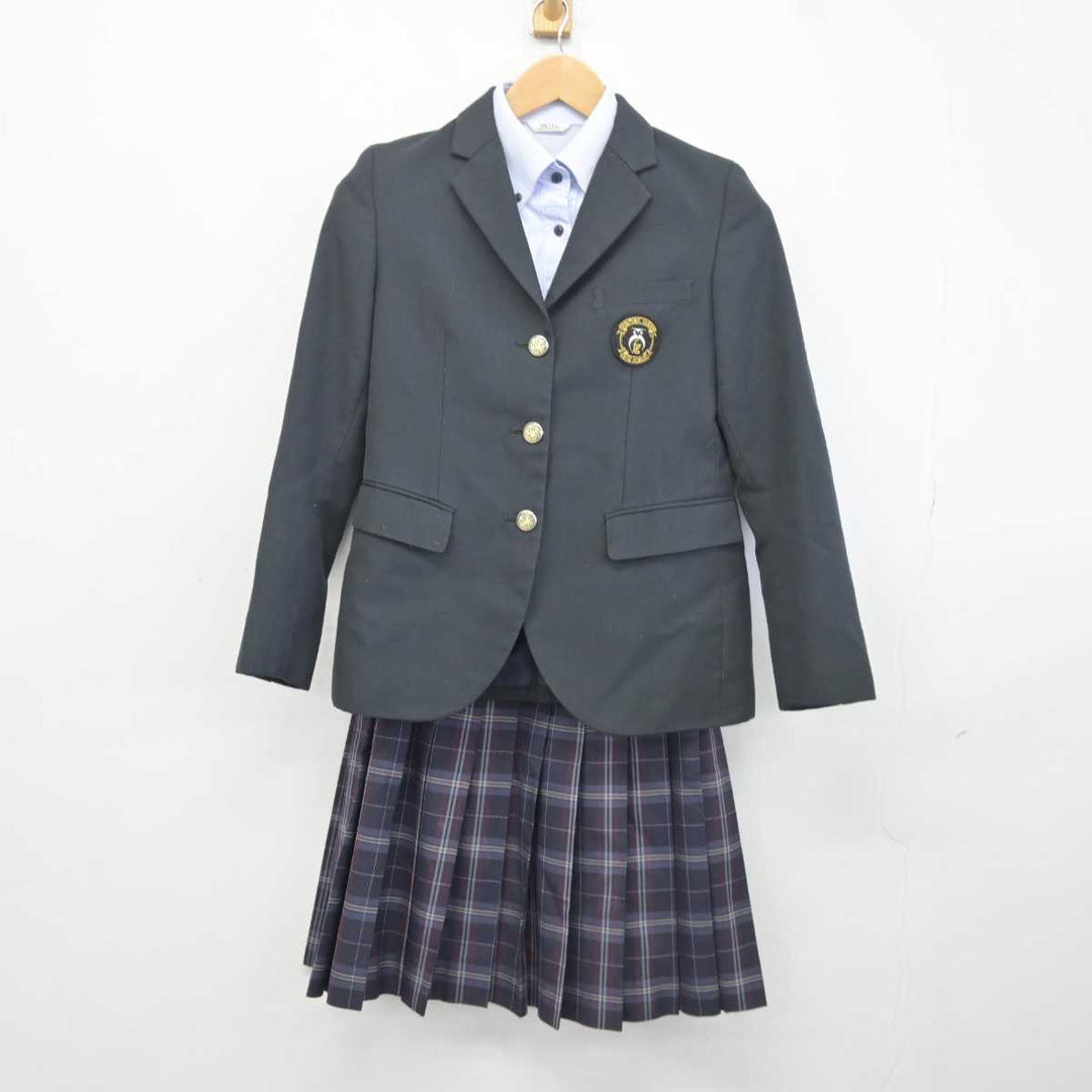 【中古】大分県 福徳学院高等学校 女子制服 4点 (ブレザー・シャツ・スカート) sf040851 | 中古制服通販パレイド